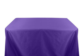 Rip Stop Pu Coated 6 Feet Banquet Table Covers Purple 1