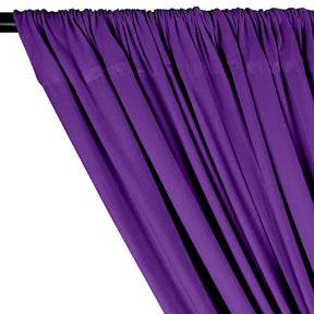 Cotton Jersey Rod Pocket Curtains Purple 2