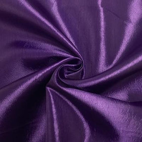 Extra Wide Nylon Taffeta Rod Pocket Curtains Purple 3