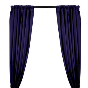 Ottertex Canvas Waterproof Rod Pocket Curtains Purple 1