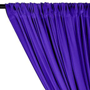 Shiny Milliskin Rod Pocket Curtains Purple 2