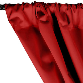 Ottertex Canvas Waterproof Rod Pocket Curtains Red 2