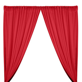 Peachskin Rod Pocket Curtains Peach 1