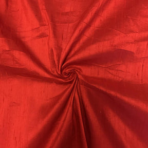 Silk Dupioni 54 Rod Pocket Curtains Red 3