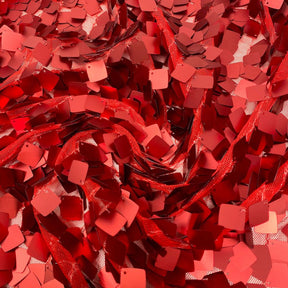 Square Dangling Sequins Fabric SV576586 Red 3