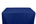 Stretch Broadcloth 6 Feet Banquet Table Covers Royal Blue 1