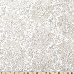 Ester Guipure French Venice Lace Fabric SV577961 Silver 3