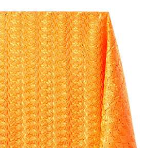 Campanula Embroidered Eyelet Fabric SV578272 Orange 1