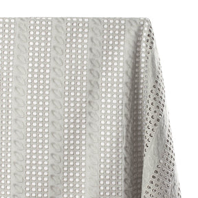 Sheer Eyelet Embroidery Fabric SV578302 1