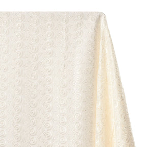 Nautilus Embroidered Eyelet Fabric SV578319 Ivory 1
