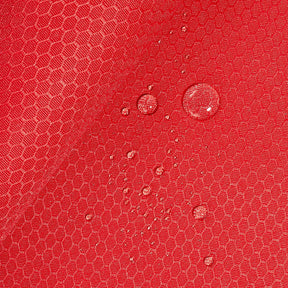 Ottertex 300D Solution Dyed PU Waterproof Hexagon Grid Ripstop Fabric SV578521 Red Image A4