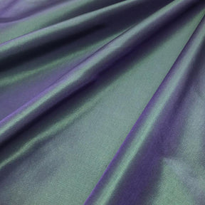 Iridescent Silk Taffeta Fabric SV575876 Iridescent Blue/Lime 2