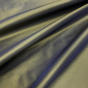 Iridescent Silk Taffeta Fabric SV575900 Iridescent Lime/Navy 2