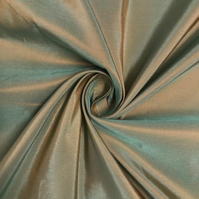 Iridescent Silk Taffeta Fabric SV575886 Iridescent Orange/Sea Green 1