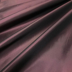 Iridescent Silk Taffeta Fabric SV575899 Iridescent Plum/Black 2