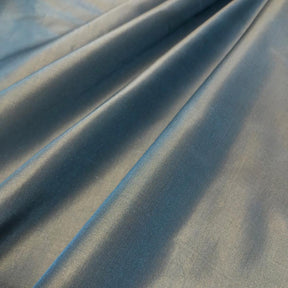 Iridescent Silk Taffeta Fabric SV575878 Iridescent Turquoise/Gold 2