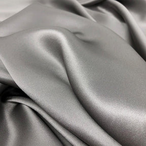 Silk Charmeuse Fabric SV575673 Grey