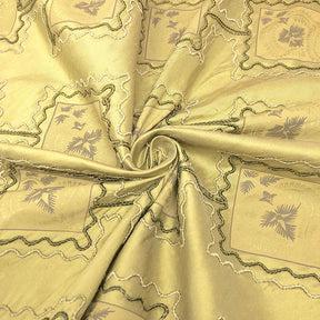 Silk Dupioni Corded Embroidery Fabric SV575806 Pistachio 2