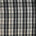 Silk Shantung Plaid Fabric SV575928 Black/White 1