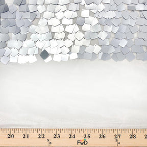 Square Dangling Sequins Fabric SV576585 Silver 4