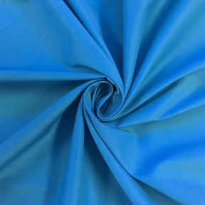 Stretch Broadcloth Rod Pocket Curtains Turquoise 3