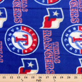 Texas Rangers Mlb Fleece Fabric SV577071 3