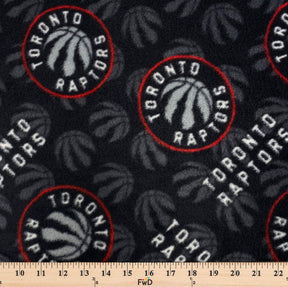 Toronto Raptors Nba Fleece Fabric SV577282 3
