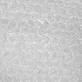 White Trim Rosette Fabric SV575996 1