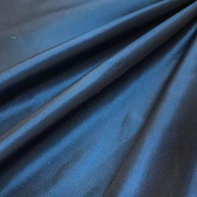 Iridescent Silk Taffeta Fabric SV576056 Iridescent Turquoise/Black 2