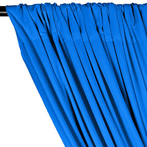 Matte Milliskin Rod Pocket Curtains Turquoise 2