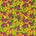 Viola Crepe De Chine Print Fabric SV577801 Yellow 1