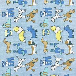 Westminster Blue Print Broadcloth Fabric SV575000 2