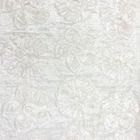 White Daisy Ruffle Ribbon On Ribbon Trims Fabric SV576487 1
