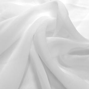 Silk Chiffon Fabric SV573637 White 1