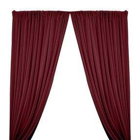 Matte Milliskin Rod Pocket Curtains Wine 1