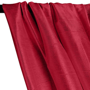 Silk Dupioni 54 Rod Pocket Curtains Wine 2