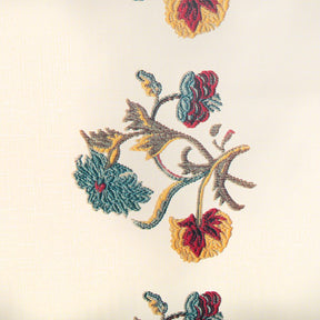 Wreath Embroidery Oilcloth Fabric SV578127 3