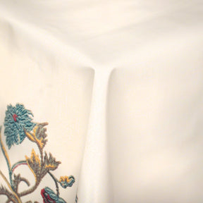 Wreath Embroidery Oilcloth Fabric SV578127 1