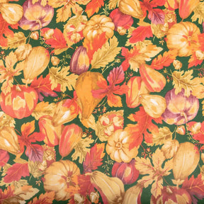 Harvest Time Green Printed Fabric SV577502 1