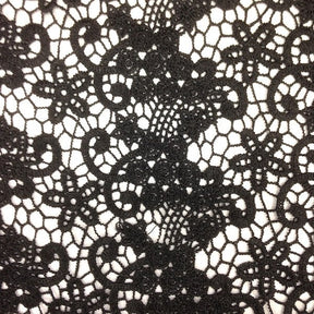 Black Berry Gupiure French Venice Lace SV571178 3