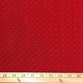 Embossed Scuba Pin Fabric SV573507 Red 2