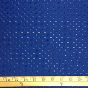 Embossed Scuba Pin Fabric SV573508 Royal Blue 2
