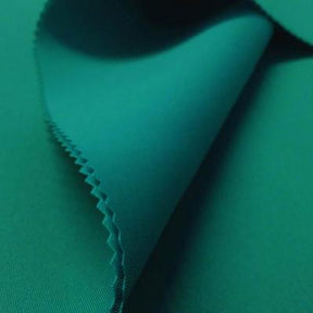 Neoprene Scuba Rod Pocket Curtains Spring Green 3
