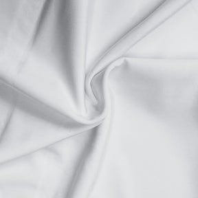 Shiny Polyester Spandex Fabric SV570094 White 1