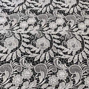 Tulip Guipure French Venice Lace Fabric SV571188 White 2